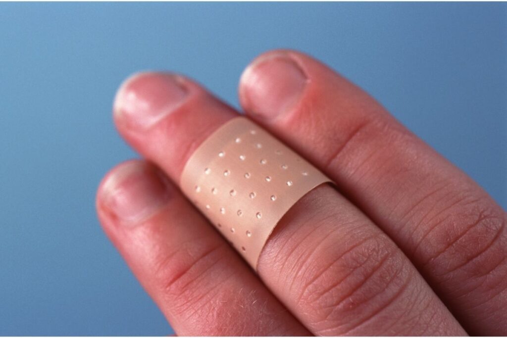 Bandaged Finger