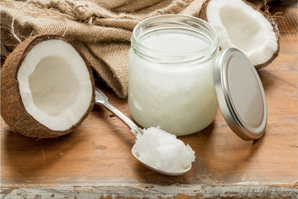 Jar of Coconut Oil